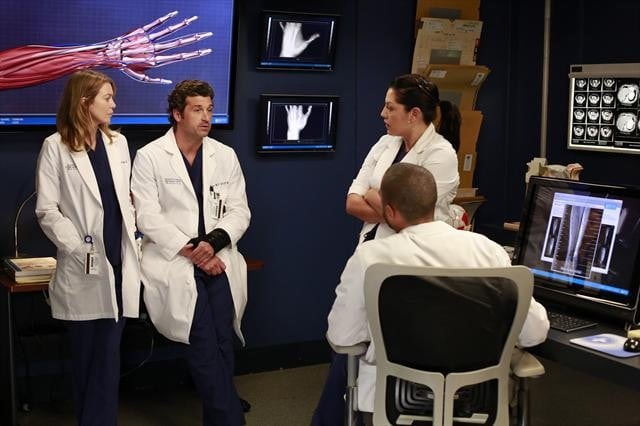 Grey's Anatomy : Photo Sara Ramirez, Patrick Dempsey, Ellen Pompeo, Jesse Williams