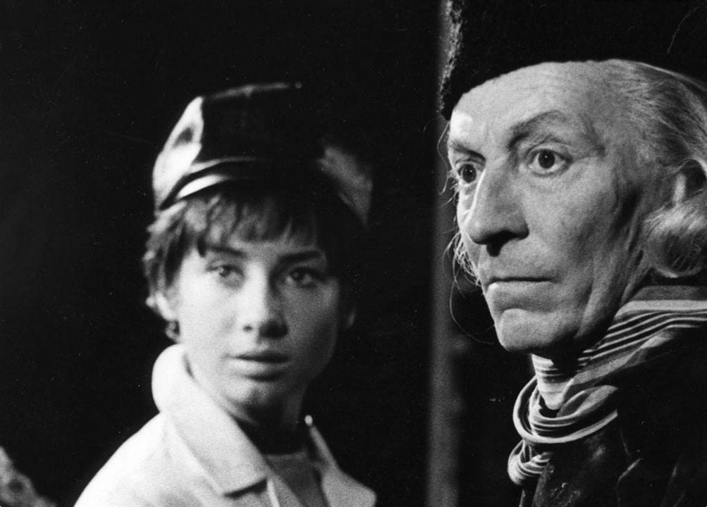 Photo William Hartnell, Carole Ann Ford