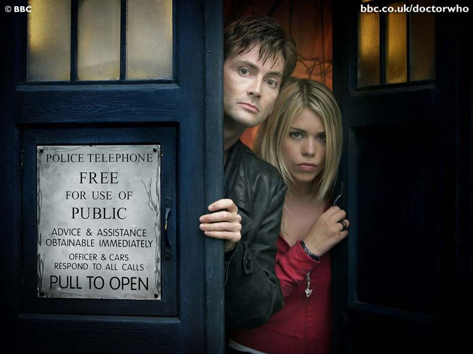 Doctor Who (2005) : Photo Billie Piper, David Tennant