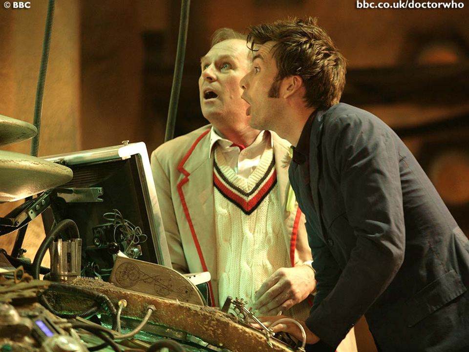 Doctor Who (2005) : Photo David Tennant, Peter Davison