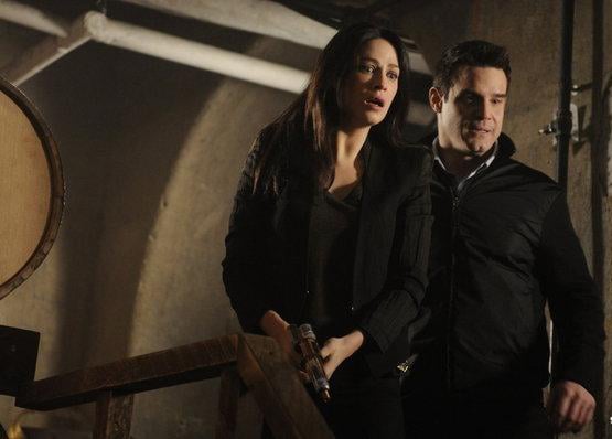 Warehouse 13 : Photo Eddie McClintock, Joanne Kelly