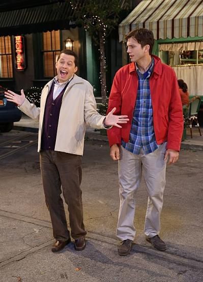 Mon oncle Charlie : Photo Jon Cryer, Ashton Kutcher