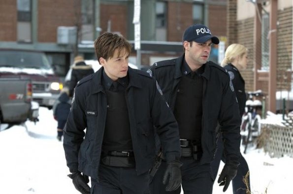 Rookie Blue : Photo Charlotte Sullivan, Gregory Smith, Travis Milne