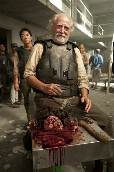 The Walking Dead : Photo Steven Yeun, Scott Wilson (II)