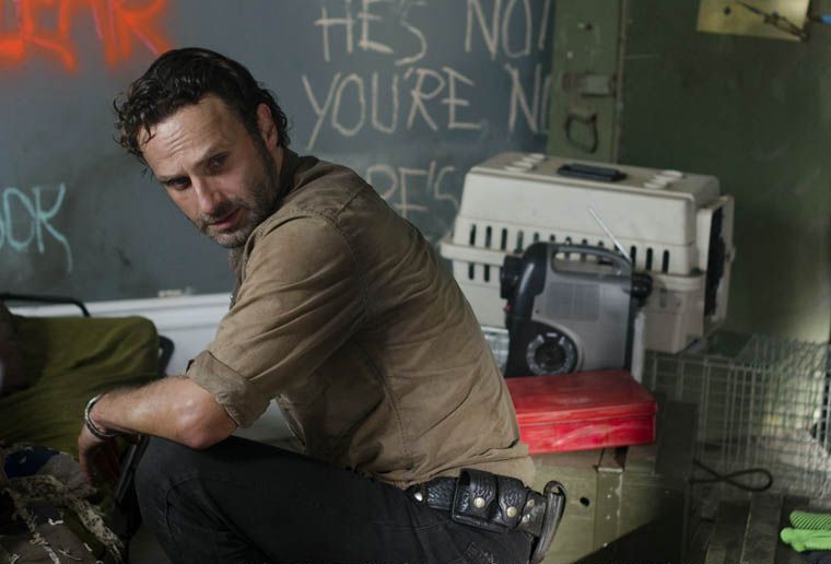 The Walking Dead : Photo Andrew Lincoln