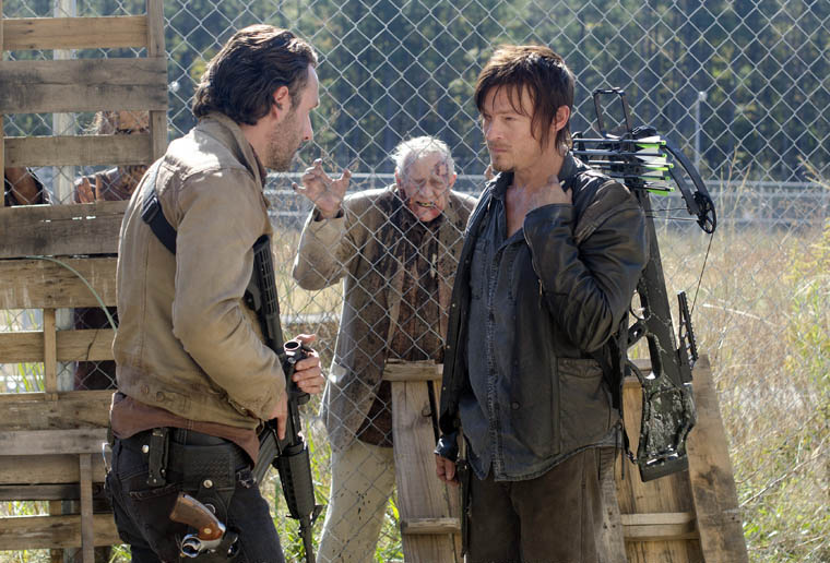 The Walking Dead : Photo Norman Reedus, Andrew Lincoln