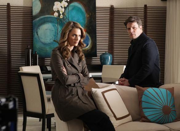 Castle : Photo Stana Katic, Nathan Fillion