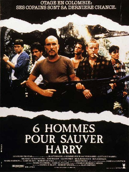 Six hommes pour sauver Harry : Affiche