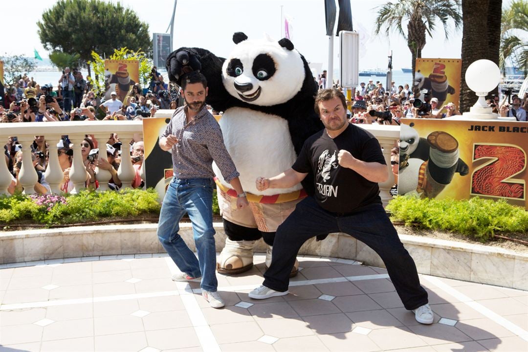 Kung Fu Panda 2 : Photo Jack Black, Manu Payet