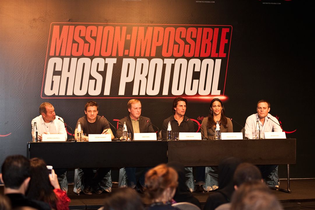 Mission : Impossible - Protocole fantôme : Photo Brad Bird, Paula Patton, Tom Cruise, Jeremy Renner