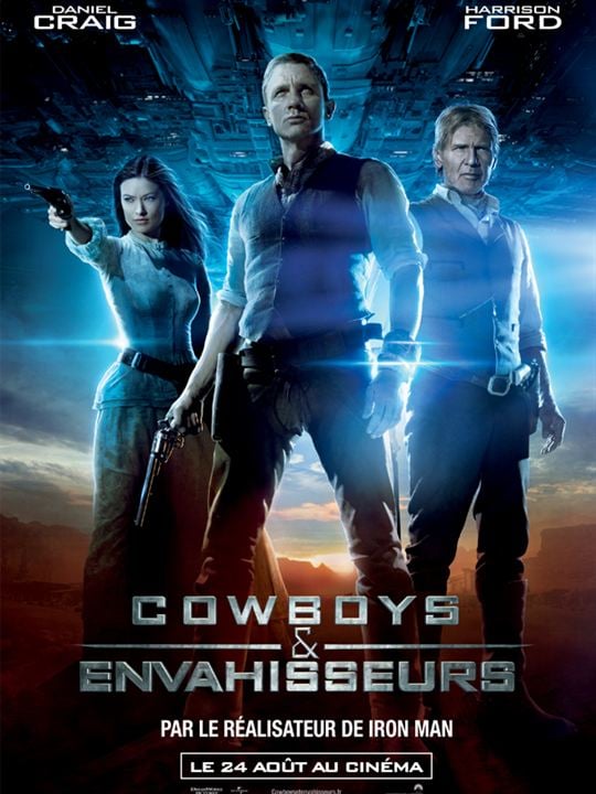 Cowboys & envahisseurs : Affiche