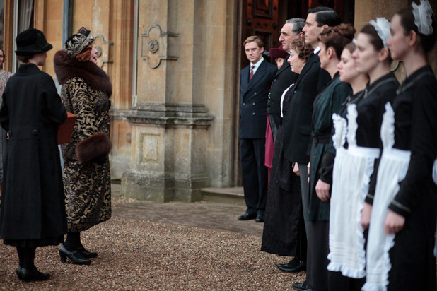 Downton Abbey : Photo Jim Carter, Shirley MacLaine, Rob James-Collier