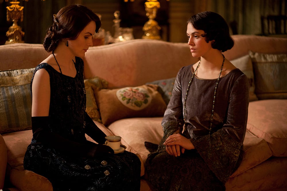 Downton Abbey : Photo Michelle Dockery, Jessica Brown Findlay