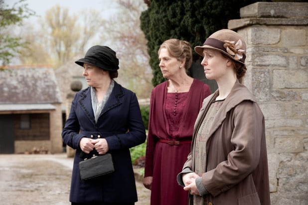 Downton Abbey : Photo Maggie Smith, Phyllis Logan, Amy Nuttall