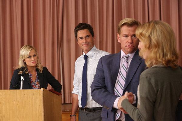 Parks and Recreation : Photo Amy Poehler, Todd Sherry, Rob Lowe