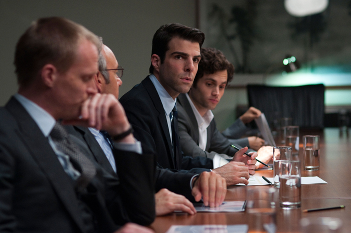 Margin Call : Photo Zachary Quinto