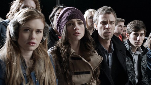 Teen Wolf : Photo Holland Roden, Crystal Reed, JR Bourne
