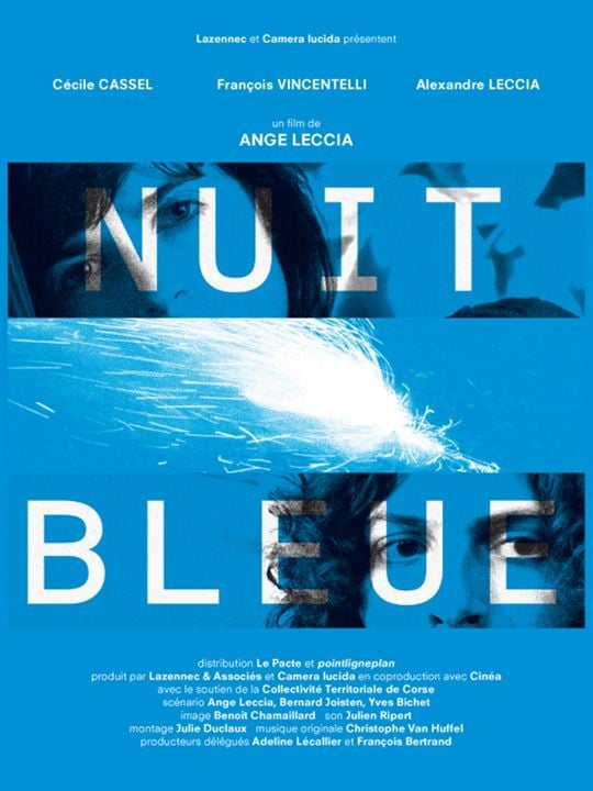 Nuit bleue : Affiche