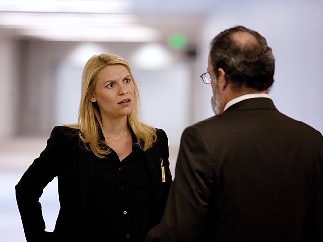 Homeland : Photo Claire Danes, Mandy Patinkin