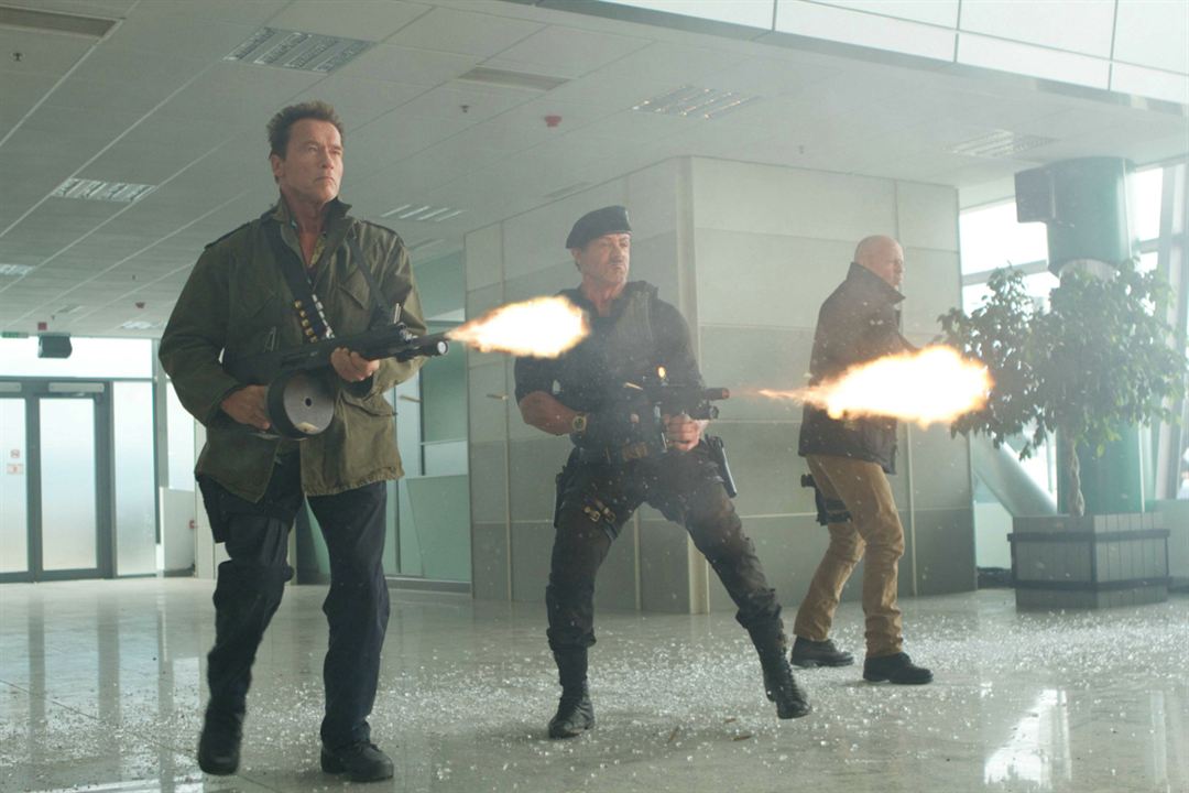 Expendables 2: unité spéciale : Photo Sylvester Stallone, Arnold Schwarzenegger, Bruce Willis