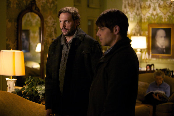 Grimm : Photo Silas Weir Mitchell, David Giuntoli