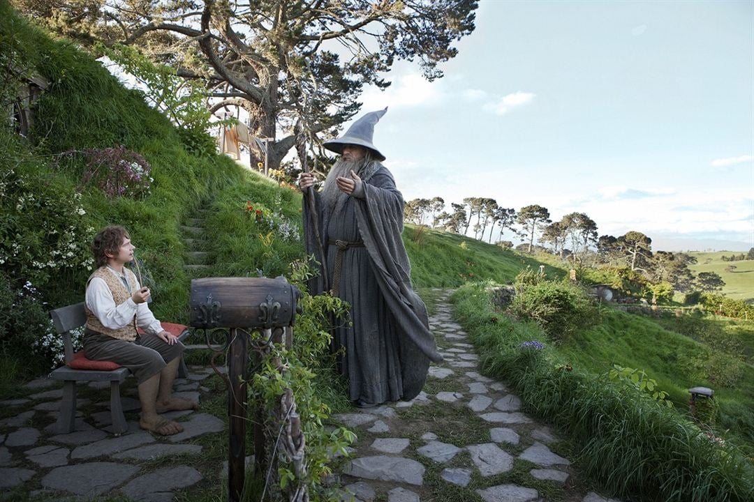 Le Hobbit : un voyage inattendu : Photo Ian McKellen, Martin Freeman