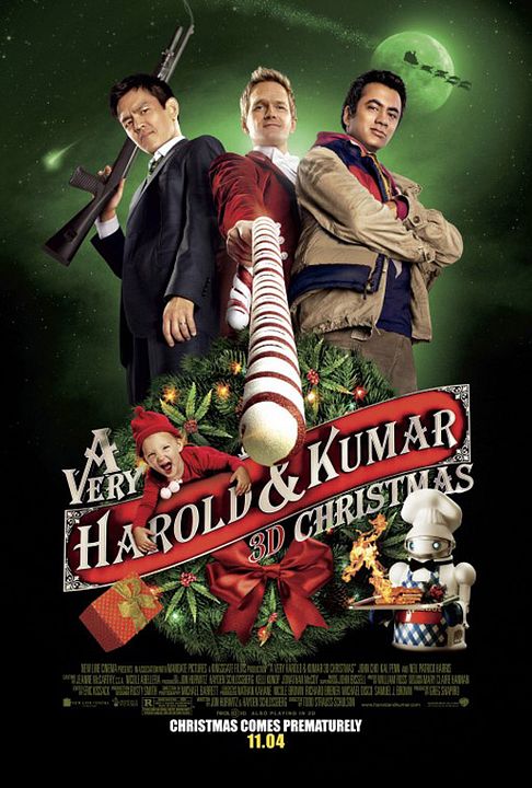 Le Joyeux Noël d'Harold et Kumar : Affiche