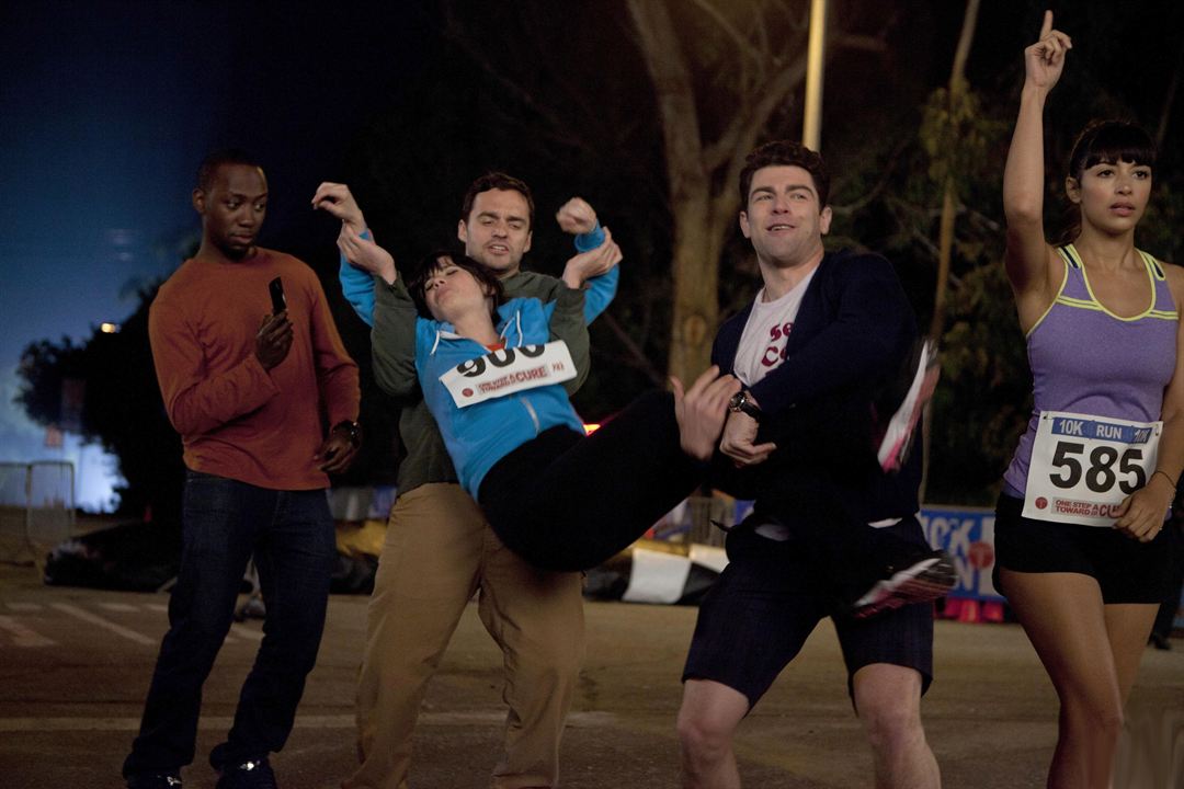 New Girl : Photo Zooey Deschanel, Hannah Simone, Lamorne Morris, Max Greenfield, Jake Johnson