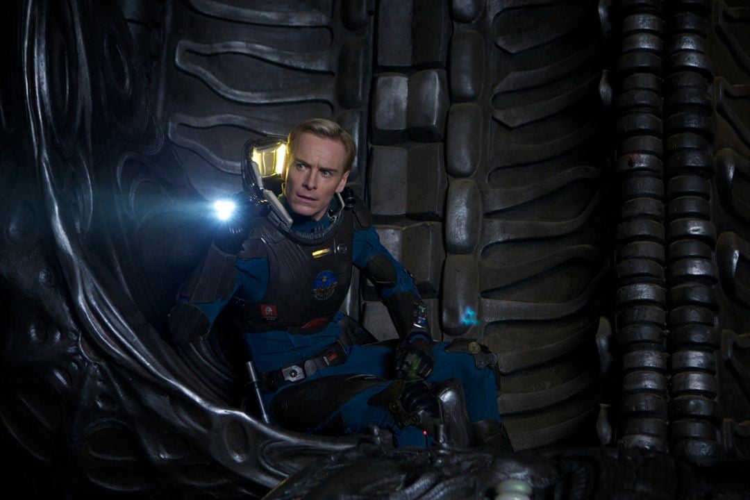 Prometheus : Photo Michael Fassbender