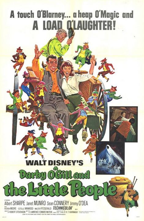 Darby O'Gill et les farfadets : Affiche