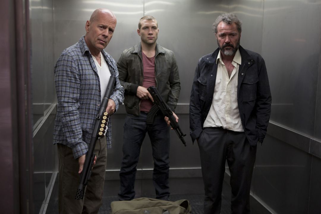 Die Hard : belle journée pour mourir : Photo Bruce Willis, Sebastian Koch, Jai Courtney