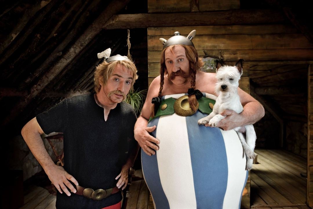 Astérix et Obélix : au service de Sa Majesté : Photo Gérard Depardieu, Edouard Baer