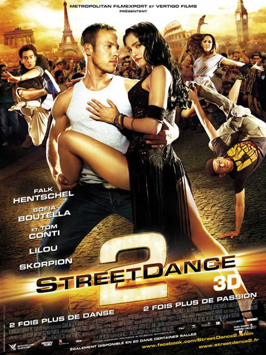 Street Dance 2 [3D] : Affiche Brice Larrieu "Skorpion", Max Giwa, Dania Pasquini, Falk Hentschel