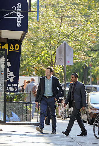 Elementary : Photo Jonny Lee Miller, Jon Michael Hill