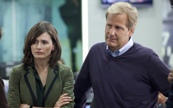 The Newsroom (2012) : Photo Emily Mortimer, Jeff Daniels