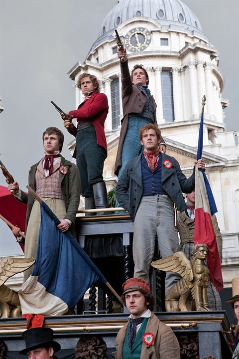 Les Misérables : Photo Aaron Tveit, Eddie Redmayne