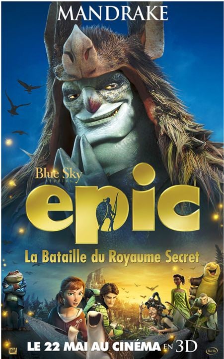 Epic : la bataille du royaume secret : Affiche