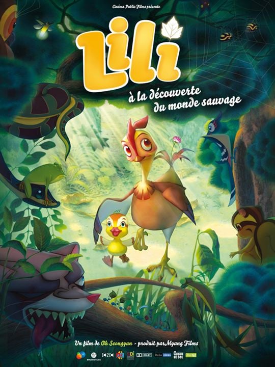 Lili à la découverte du monde sauvage : Affiche