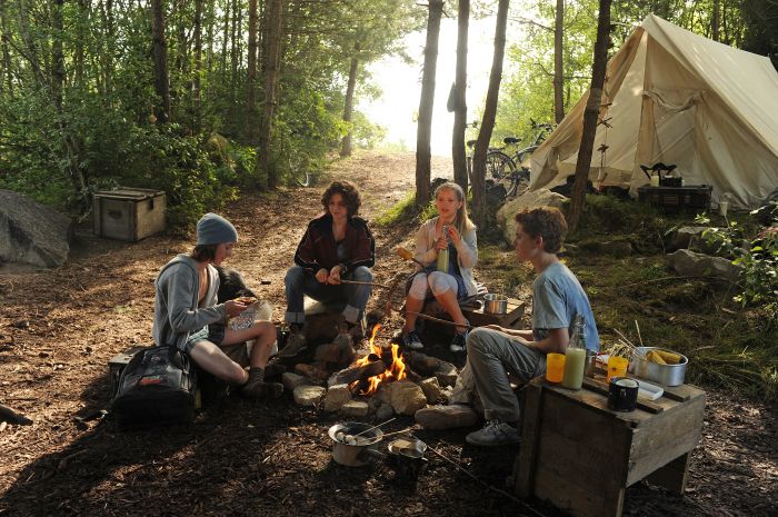 Le Club des 5 en péril : Photo Valeria Eisenbart, Neele-Marie Nickel, Quirin Oettl, Justus Schlingensiepen