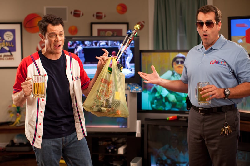 Nature Calls : Photo Rob Riggle, Johnny Knoxville