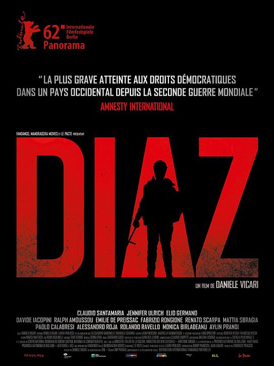 Diaz - Un crime d'État : Affiche