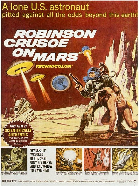 Robinson Crusoe on Mars : Affiche