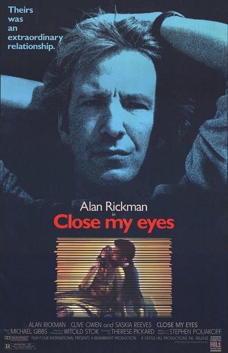 Close my eyes : Affiche