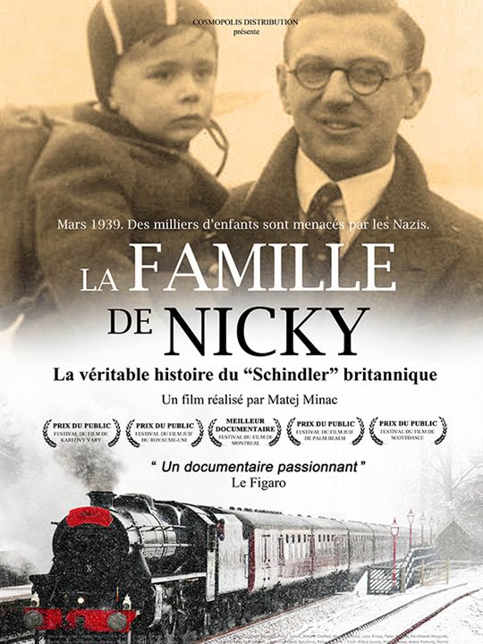 La Famille de Nicky, le Schindler britannique : Affiche
