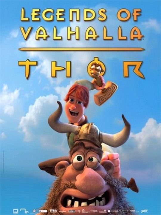 Thor et les légendes du Valhalla : Affiche