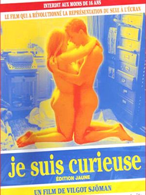 Je suis curieuse (version jaune) : Affiche