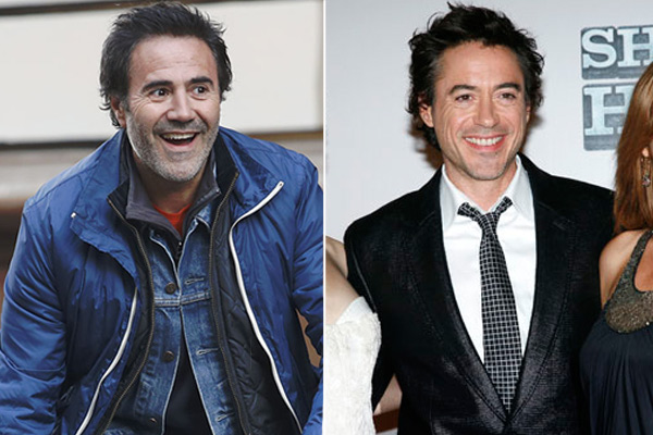 Ces Stars Qui Se Ressemblent Jose Garcia Et Robert Downey Jr Allocine