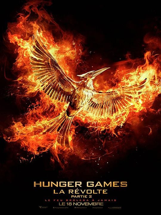 Hunger Games – La Révolte : Partie 2 - Sortie le 18 novembre 2015
