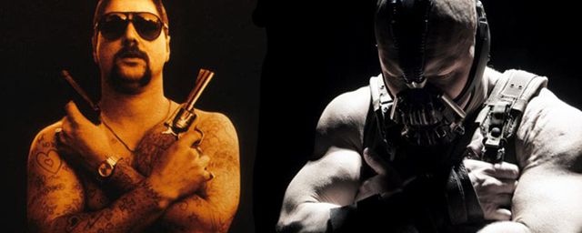 corps de Tom Hardy Bane avant et après