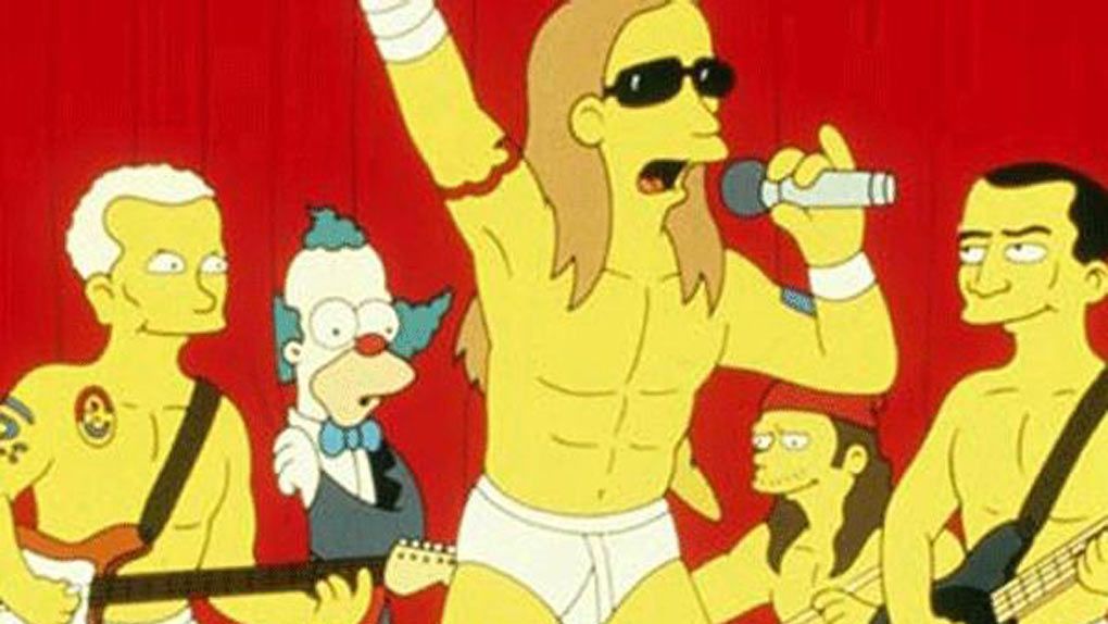 Les Simpson 20 caméos de stars qui nous ont marqués Le groupe